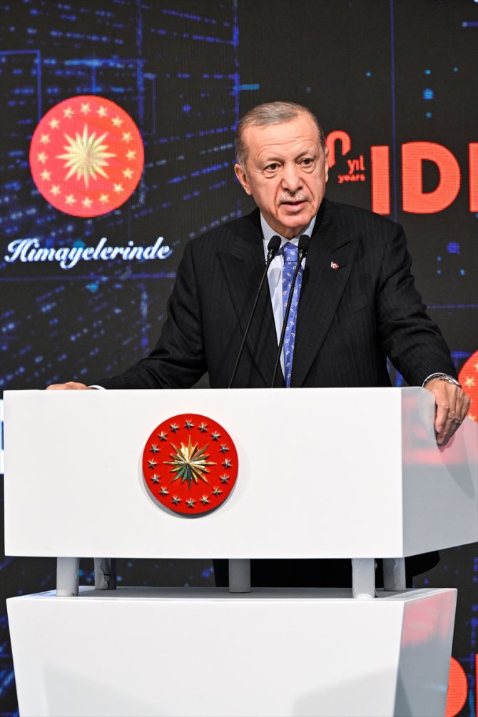 Cumhurbaşkanı Erdoğan IDEF'23 Kapanış Töreni'nde konuştu: (1)